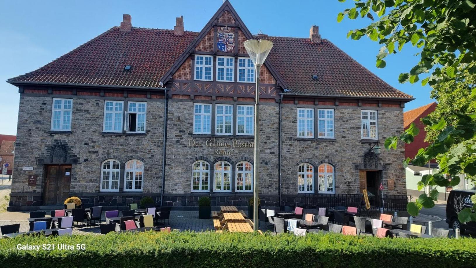 Hotel Det Gamle Posthus Rønne Zewnętrze zdjęcie